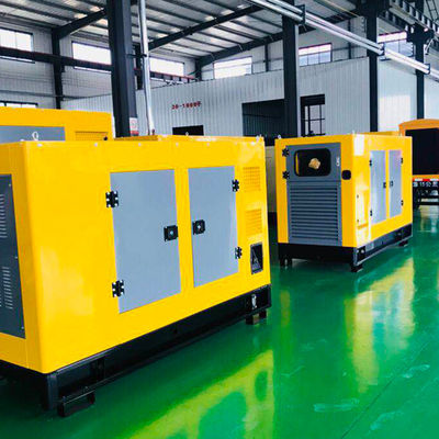 Generador diesel silencioso de 50 kVA de 400 V con velocidad personalizable y alternador de cobre