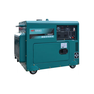 Suministro 8.8kva generador de diesel silencioso con techo con velocidad 1500/1800
