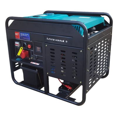 Conjunto de generadores móviles de energía diesel de 15Kva con fácil movimiento y tamaño de la unidad 980*690*775mm