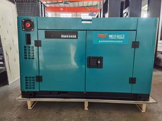 Conjunto de generador diesel de 10 KVA con alternador de cobre 100% completo y arranque eléctrico de 24 V CC