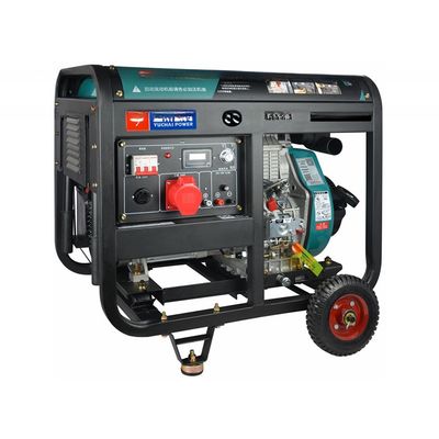 7.0 Kva Conjunto de generadores silenciosos para motores diesel con AVR y ajuste automático de tensión