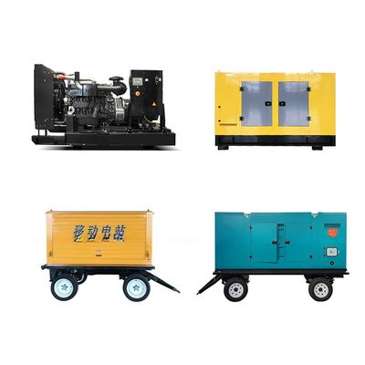 Abierto 25kva 40kva 100kva 125kva 250kva 300kva Potencia Baja Rpm Generador eléctrico de 60KVA con diesel
