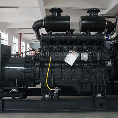 270kva 550kva girando lento EPA aprobado generador de motor diesel refrigerado con agua marino conjunto de frecuencia fija