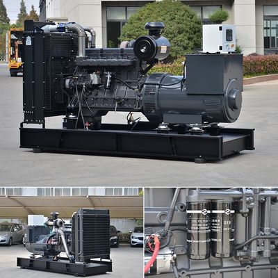 110/220/240/380/400V Voltado nominal 300kw 375kva Generador diesel impulsado por el motor Sdec