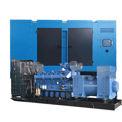 Tipo abierto 750kva 600kw de potencia eléctrica de espera con refrigeración por agua y motor súper silencioso