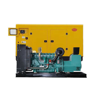 Generador de diesel silencioso refrigerado por aire con velocidad de respaldo personalizable 400v/110v Tipo de marco abierto